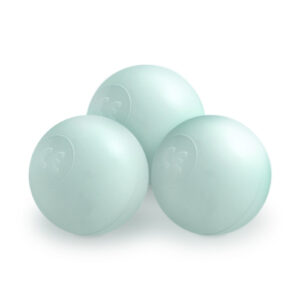 Dry pool ball, 6 cm, pearl mint, 50 pcs - pilt 3