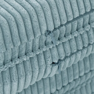 PLUSH NEST lillematt, 115x115x5cm, sinine, premium corduroy, kohev lillematt. - pilt 8