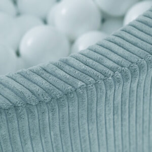 PLUSH NEST Kuivabassein, 90x30 cm, ümmargune, sinine, premium corduroy - pilt 8