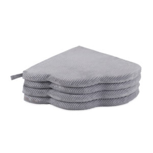 PLUSH NEST lillematt, 115x115x5cm, hall, premium corduroy, kohev lillematt - pilt 4