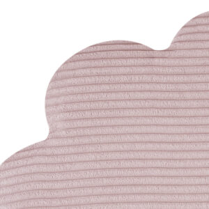 PLUSH NEST Lillepuff, 54x25 cm, heleroosa, premium corduroy - pilt 7