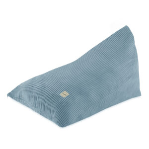 PLUSH NEST, pouffe kott, 120x80 cm, sinine, premium corduroy