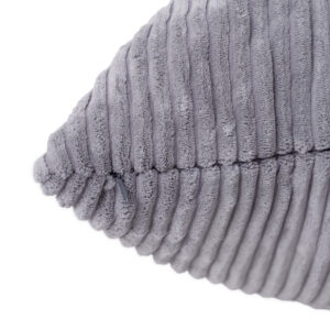 PLUSH NEST, pouffe kott, 120x80 cm, hall, premium corduroy - pilt 5