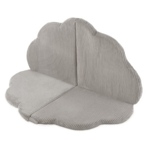 PLUSH NEST lillematt, 115x115x5cm, beež, premium corduroy, kohev lillematt. - pilt 4