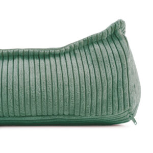 PLUSH NEST Puff, 60x60 cm, põrandapadi , roheline, premium corduroy - pilt 7