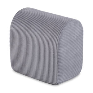 PLUSH NEST Mänguväljak 3 elementi + kuiv bassein 90x30 (+200 palli: pärl, hõbedane, helesinine), hall, premium corduroy - pilt 9