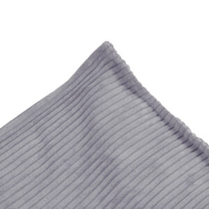 PLUSH NEST Puff, 60x60 cm, põrandapadi , hall , premium corduroy - pilt 6
