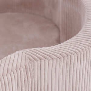 PLUSH NEST Kuiv lillebassein koos matiga , 95x30, heleroosa, premium corduroy, Floral Fun Zone - pilt 2