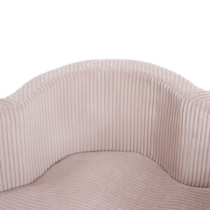 PLUSH NEST Kuiv lillebassein koos matiga , 95x30, heleroosa, premium corduroy, Floral Fun Zone - pilt 6
