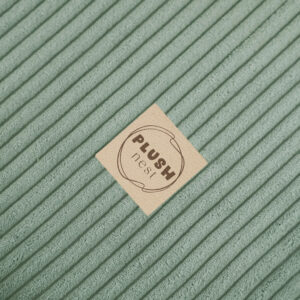 PLUSH NEST lapse lamamistool, 150x60x25 cm, premium corduroy roheline - pilt 2