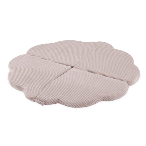 PLUSH NEST lillematt, 115x115x5cm, heleroosa, premium corduroy, kohev lillekate