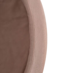 PLUSH NEST Beige 90x30 bassein pallidega, samet, ümmargune 200 palli: pärl, läbipaistev, kuldne - pilt 6