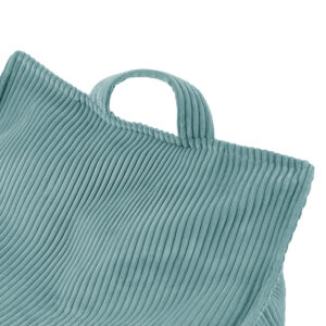 PLUSH NEST Puffy Square tugitool, 77x67x50, sinine, premium corduroy - pilt 4