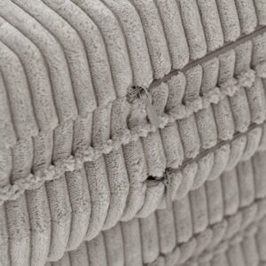 PLUSH NEST lillematt, 115x115x5cm, beež, premium corduroy, kohev lillematt. - pilt 8