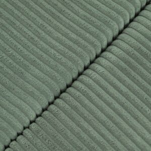 PLUSH NEST lillematt, 115x115x5cm, roheline, premium corduroy, kohev lillematt. - pilt 2