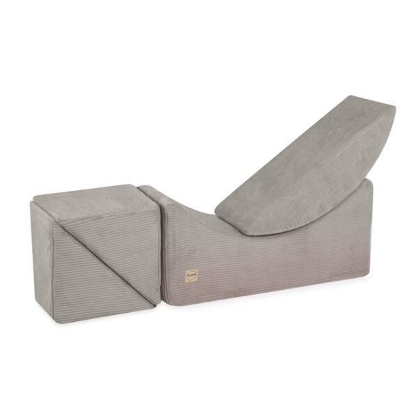PLUSH NEST Laste lamamistool, lamamistool, 145x35x45cm, esmaklassiline beež corduroy