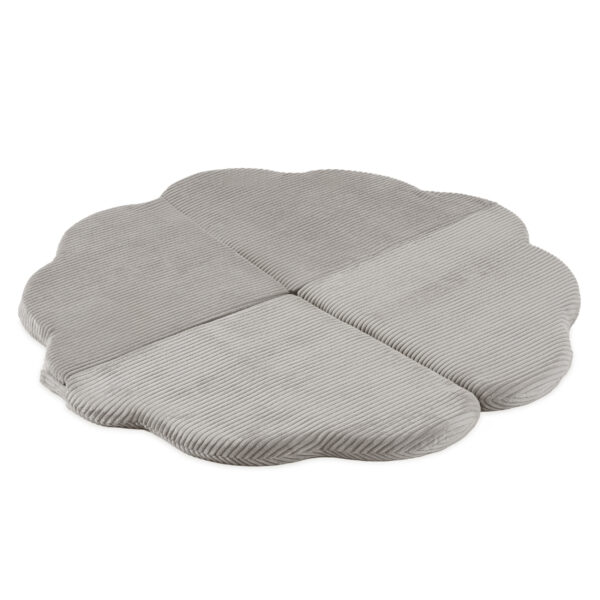 PLUSH NEST lillematt, 115x115x5cm, beež, premium corduroy, kohev lillematt.