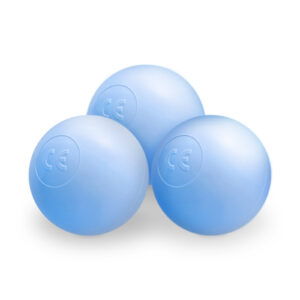 Dry pool ball, 6 cm, light blue, 50 pcs - pilt 3