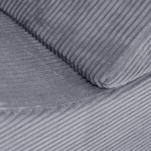 PLUSH NEST Laste lamamistool, lamamistool, 145x35x45cm, esmaklassiline hall kordvillane - pilt 7