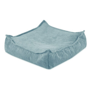 PLUSH NEST Puff, 60x60 cm, põrandapadi , sinine, premium corduroy - pilt 8