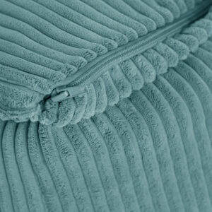 PLUSH NEST Puffy Square tugitool, 77x67x50, sinine, premium corduroy - pilt 6