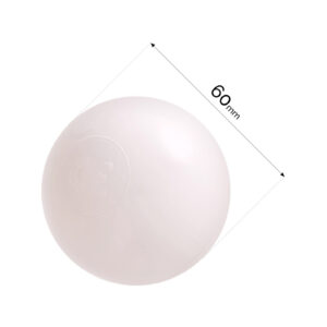 Dry pool ball, 6 cm, pearl light pink, 50 pcs. - pilt 5