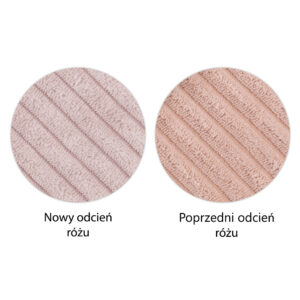 PLUSH NEST mänguväljak 3 elementi, heleroosa, premium corduroy - pilt 7