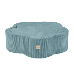 PLUSH NEST Kuiv lillebassein koos matiga , 95x30, sinine, premium corduroy, Floral Fun Zone - pilt 4