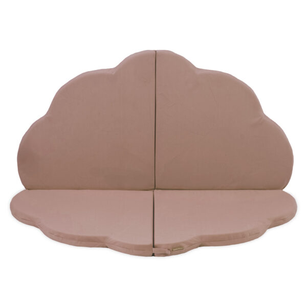 PLUSH NEST matt, 120x120x5 cm, lill, kuldne (beež) ,sametne