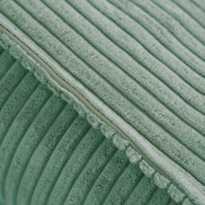 PLUSH NEST Puff, 60x60 cm, põrandapadi , roheline, premium corduroy - pilt 5