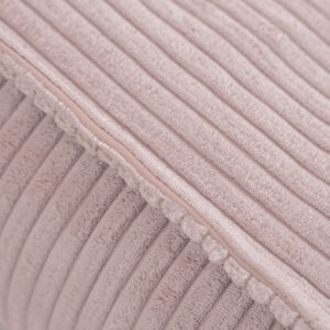 PLUSH NEST pouf, 60x60 cm, põrandapadi, heleroosa, premium corduroy - pilt 5