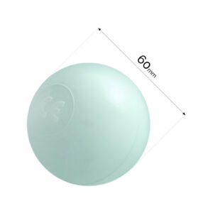 Dry pool ball, 6 cm, pearl mint, 50 pcs - pilt 5