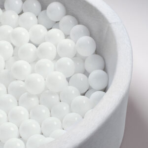Dry pool ball, 6 cm, white, 50 pcs - pilt 2