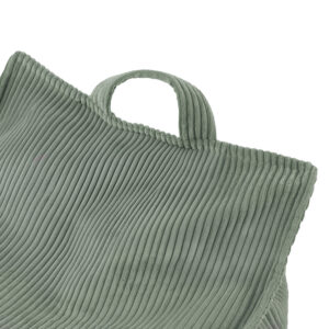 PLUSH NEST Puffy Square tugitool, 77x67x50, roheline, kordvillane - pilt 4