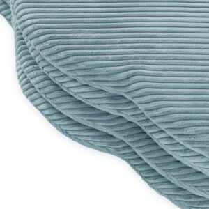 PLUSH NEST lillematt, 115x115x5cm, sinine, premium corduroy, kohev lillematt. - pilt 7
