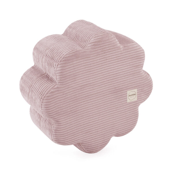 PLUSH NEST Lillepuff, 54x25 cm, heleroosa, premium corduroy