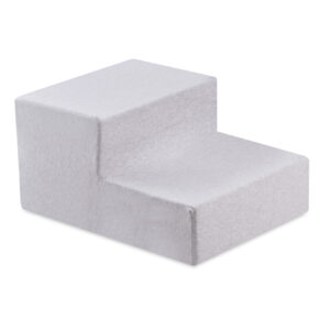 PLUSH NEST Mänguväljak Kuivbassein 90x30 + astmed (+200 palli: pärl, hõbedane, helesinine), helehall, smart - pilt 6