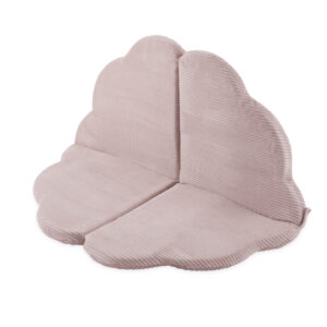 PLUSH NEST lillematt, 115x115x5cm, heleroosa, premium corduroy, kohev lillekate - pilt 6