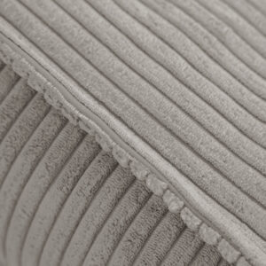 PLUSH NEST pouf, 60x60 cm, põrandapadi , beež, premium corduroy - pilt 6