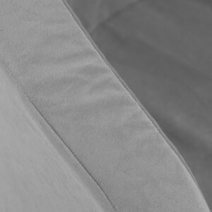 PLUSH NEST tool, hall , sametne - pilt 2