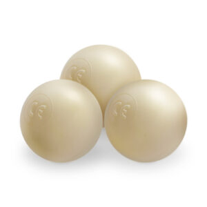 Dry pool ball, 6 cm, gold, 50 pcs - pilt 4
