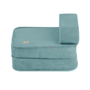 PLUSH NEST lapse lamamistool, 150x60x25 cm, sinine kõrgekvaliteediline kordvillane palmik - pilt 5