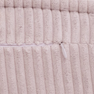 PLUSH NEST lapse lamamistool, 150x60x25 cm, heleroosa, premium corduroy. - pilt 8