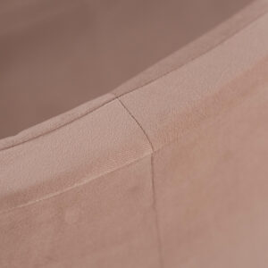 PLUSH NEST Beige 90x30 bassein pallidega, samet, ümmargune 200 palli: pärl, läbipaistev, kuldne - pilt 9