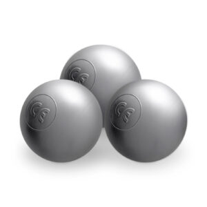 Dry pool ball, 6 cm, silver, 50 pcs - pilt 4