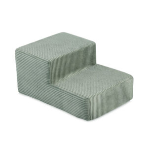 PLUSH NEST mänguväljak 4 elementi, roheline, premium corduroy - pilt 4