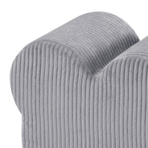 PLUSH NEST Karupuhver, 46x25 cm, hall, premium corduroy - pilt 7