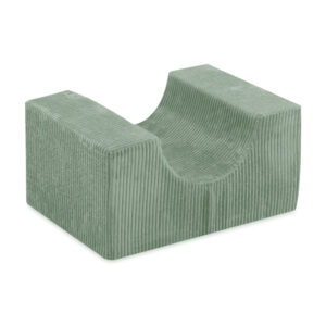 PLUSH NEST Mängulinnus koos basseiniga+150 palliga (pärl, hõbedane), premium corduroy roheline - pilt 10