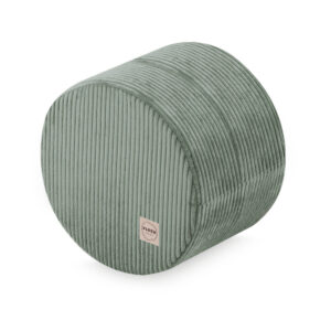PLUSH NEST ümmargune puff 40x30 cm, roheline, premium corduroy - pilt 4