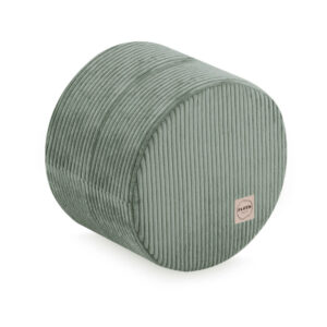 PLUSH NEST ümmargune puff 40x30 cm, roheline, premium corduroy